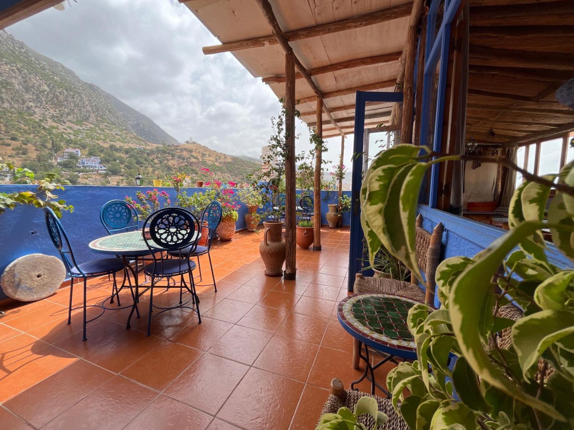 بيت شباب Casa Blue Star شفشاون المظهر الخارجي الصورة