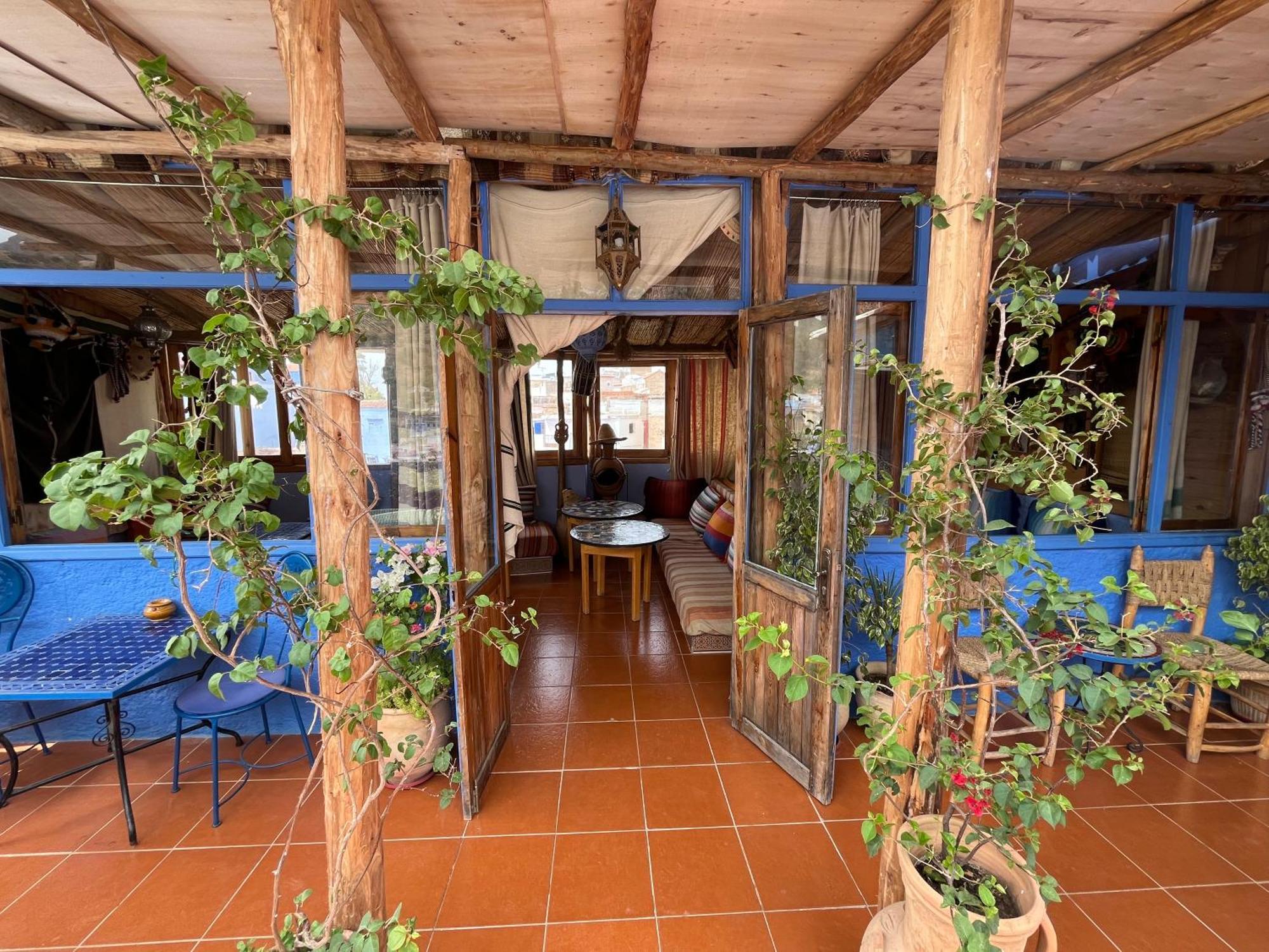 بيت شباب Casa Blue Star شفشاون المظهر الخارجي الصورة